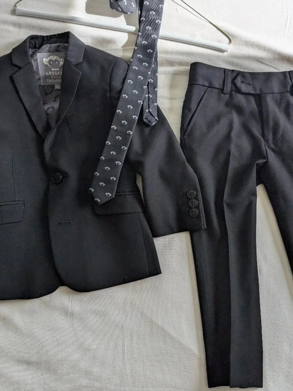 Appaman Mod Suit 3T + Tie & Oscar de la Renta Shirt